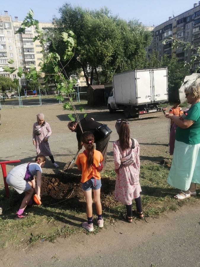 Депутат Совета депутатов Тракторозаводского района Малоушкин Алексей принял участие в проекте "Зеленый Челябинск"