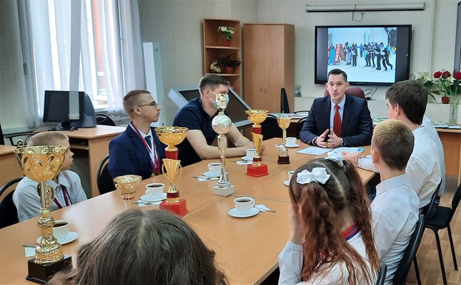 Депутат Александр Беленков отметил победителей Специальной Олимпиады России.