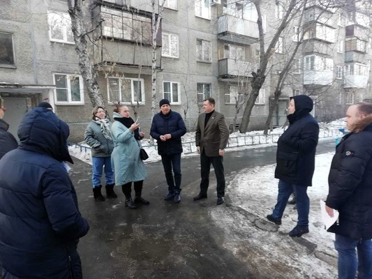 В Центральном районе идут встречи с жителями, посвященные вопросам благоустройства дворов