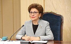 Заместитель Председателя Совета Федерации Галина Карелова подвела итоги общественно-просветительского проекта «Онкопатруль»